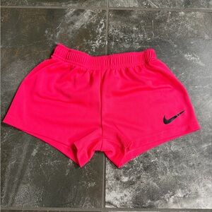 Nike Kids Bright Pink Shorts